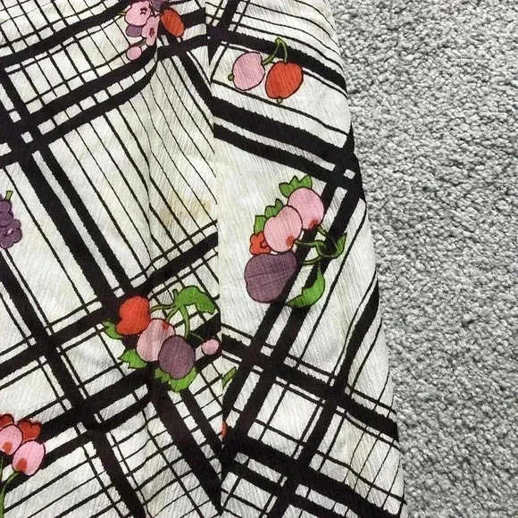 Berkleigh Juniors Vintage Dress Maxi Fit Flare Flower Open Back - Picture 9 of 9